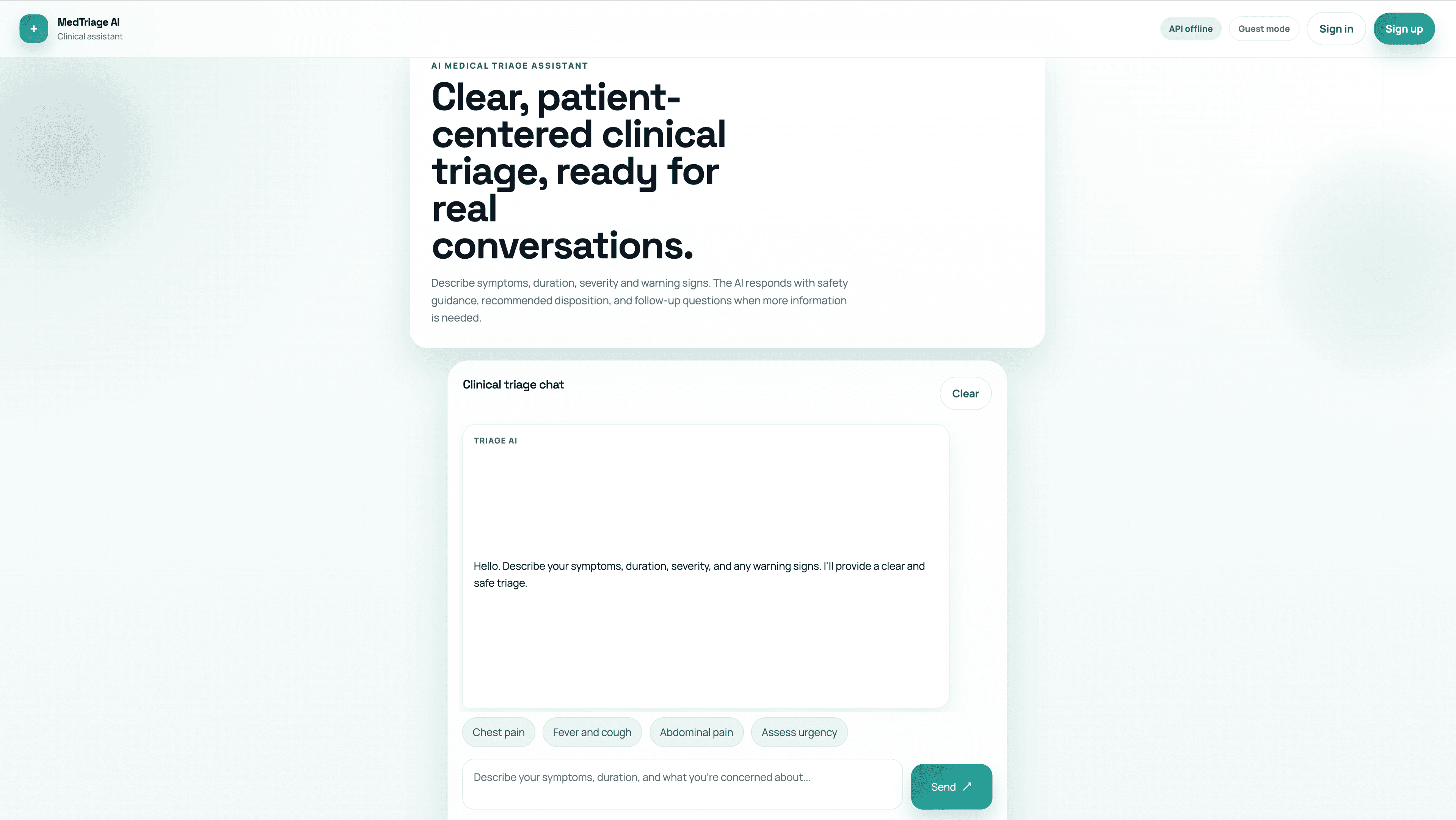 AI Medical Assistant